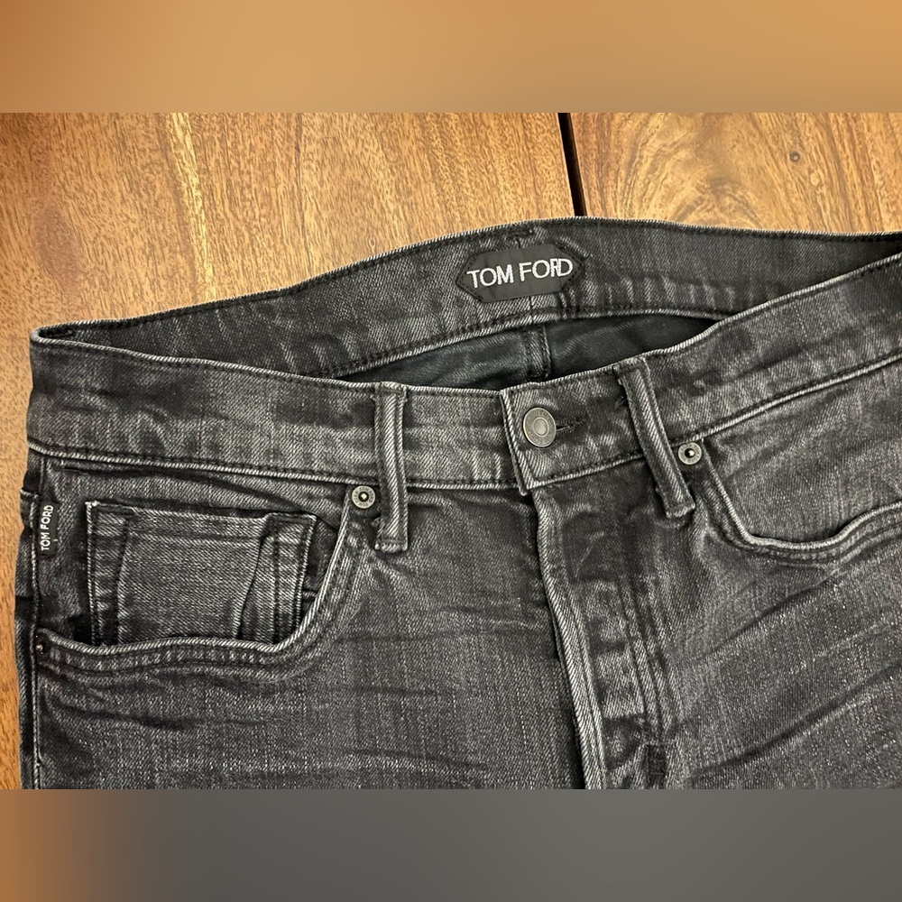 Tom Ford Black Slim-Fit Jeans